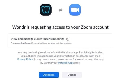 Enable Zoom