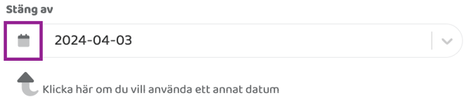 Avslute ett medlemskap (personal/admin)