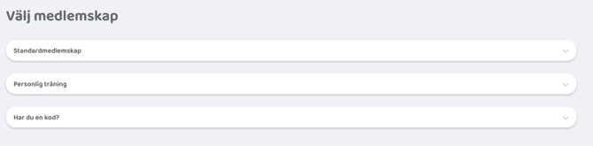 Medlemskapskategori