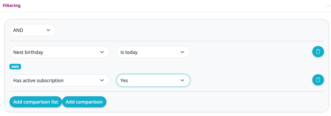 Wish user a happy birthday