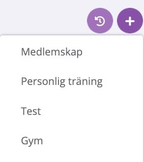 Sälja medlemskap via reception