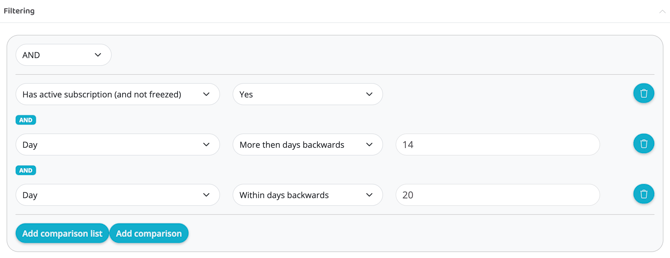 How to creating a smart rule for automatic notification upon inactivity.