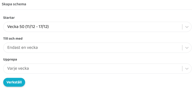 Massredigering är ett smidigt verktyg för att redigera schemat eller förlänga det